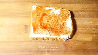 Left over Salad Sandwich