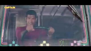 Funny action scene