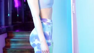 Flexible girl a snaky  girl