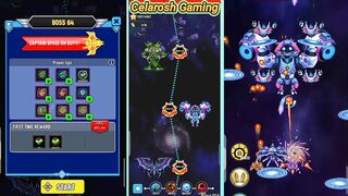 Epic Space Shooter F1:Unlocking Plume & Defeating Boss 65 |Boss Mode Gameplay by Celarosh Gaming 2
