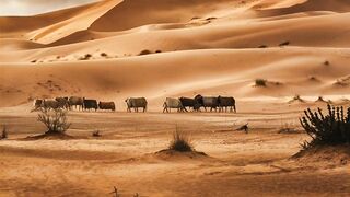 In the heart of the African desert