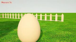Learning Colors – Colorful Eggs on a Farm 4