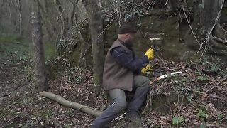 Building a Primitive Bushcraft Shelter: Essential Tips for Camping, Creating an Outdoor Fireplace, and Staying Safe from Wildlife**