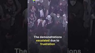 Pro-Palestine student protest traps California State University, LA president in building