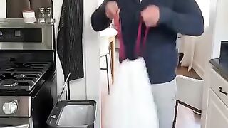 When the Garbage juice hits your leg