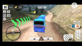 Mobile bus video game gameplay