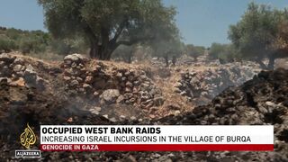 Occupied West Bank raids: Increasing Israel incursions in the village of Burqa