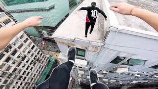 Rooftop POV Escape Hong Kong! .