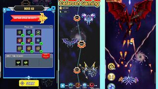 Epic Space Shooter F1:Unlocking Plume & Defeating Boss 64 |Boss Mode Gameplay by Celarosh Gaming