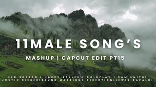 11 MALE SONGS | MASHUP |CAPCUT EDIT PT 15