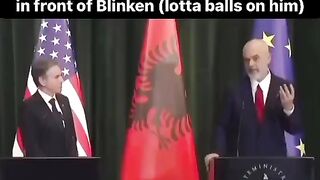 The Prime minister of Albania talks about the three evil things
