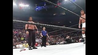 The Great Khali destroys Funaki in his debut_ SmackDown, April 21, 2006