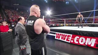 Big Show and Brock Lesnar come face-to-face_ Raw, Jan. 20, 2024.