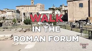 A stroll across the Roman Forum