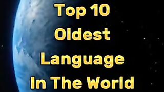 Top 10 Oldest Language In The World #shorts #viral #top10 #language