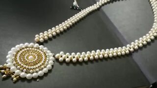 Grand Pearl Amazing new design making tutorial video _ hand craft jewelry factory.