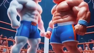 cat vs pig battle for saurvival/बिल्ली बनाम सुअर अस्तित्व के लिए लड़ाई"#viral#short#ai