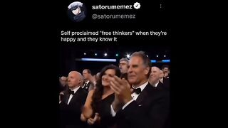 When free thinkers know they're happy