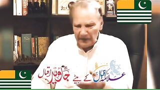 Watch the full video of Allama Iqbal's son Javed Iqbal's speech to the freedom loving people of Jammu and Kashmir