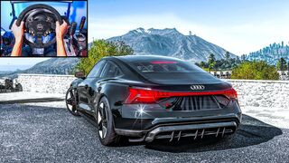 1000HP Audi RS E-Tron GT - Forza Horizon 5 (Steering Wheel + Shifter) Gameplay