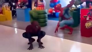 Spider man dance