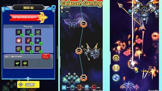 Epic Space Shooter F1:Unlocking Plume & Defeating Boss 62 |Boss Mode Gameplay by Celarosh Gaming