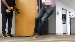 Air horn prank- funny video