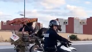 الشرطة في مطاردة هوليودية مع كرويلة في حي الرحمة الدار البيضاء