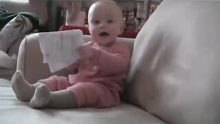 Baby laughing 5