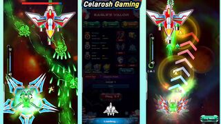 Galaxy Attack: Alien Shooting | New Shield & New Wings & New Skin Quantum Thunder Blade  Only Review | By Celarosh Gaming