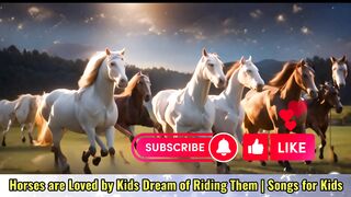 Horses Little Horse so Fast, With a Nuzzle and a Gentle Neigh - Songs for Kids