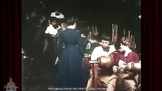 [1904 Film] Factory  at Work in Amazing 4K 60fps