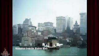 New York c.1899 Restored To Life in Amazing Footage