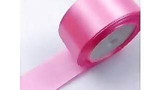 DIY Satin Ribbon Floral Ribbon How to Make Ribbon Crafts Best Ribbon Decoration Ideas