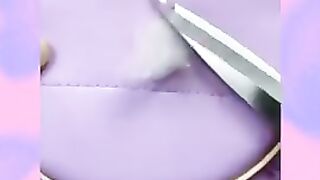 Learn by yourself to fix a hole on clothes invisibly homemade repair,Amazing way to fix