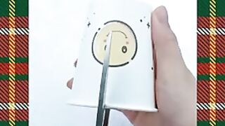 AMAZING DIY BASKET FROM PAPER CUP VERY EASY Perfect for Wedding Giveaways Paper Craft Ideas SIMPLE 2