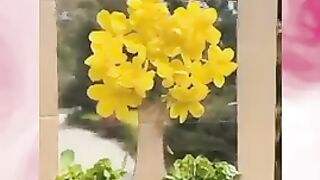 DIY How to Make Paper Roses&DIY PAPER FRAME