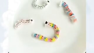 FEED THE CATERPILLAR Fun activity for kids to do with tissue paper!