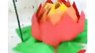 Easy paper flowers How to make paper flowers Paper craft,EASY PAPER FLOWERS DECORATION IDEAS