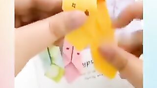 How to make easy paper watch Origami paper Watch Easy Origami Paper watch DIY school craft