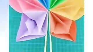 DIY Paper Flower FAN Beautiful Fan