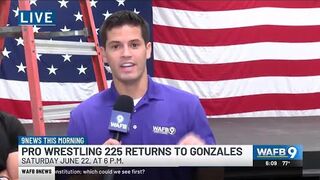 Gonzales to host wrestling match