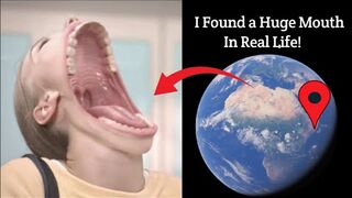I Found a Huge Lips In Real Life On Google Earth And Google
