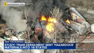 East Palestine train derailment spread hazardous pollution to 16 states