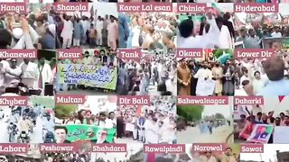 عمران خان کی ناحق قید کے خلاف پاکستانی عوام کا بھرپور احتجاج! ،