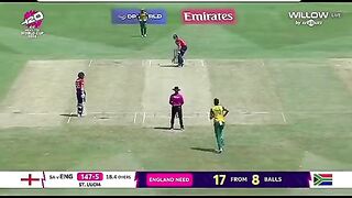 South Africa vs England last over thrilling