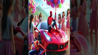 Superheroes Swag in Ferrari ???????????? Avengers vs DC