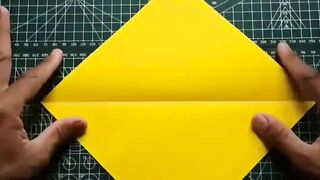 Cara membuat Pesawat kertas viral termudah