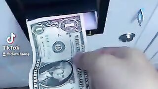 Trying make money from the claw machine