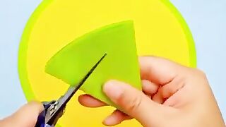 EASY CRAFT IDEAS _ School Craft Idea_ DIY Craft_ School hacks_ Origami craft_paper gift idea #shorts 2